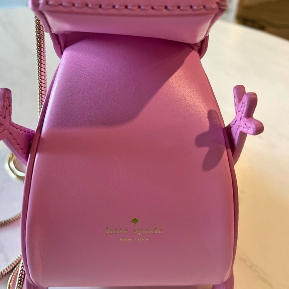 Kate Spade Novelty T-REX Crossbody Bag Dinosaur PINK - RARE - Picture 6 of 8